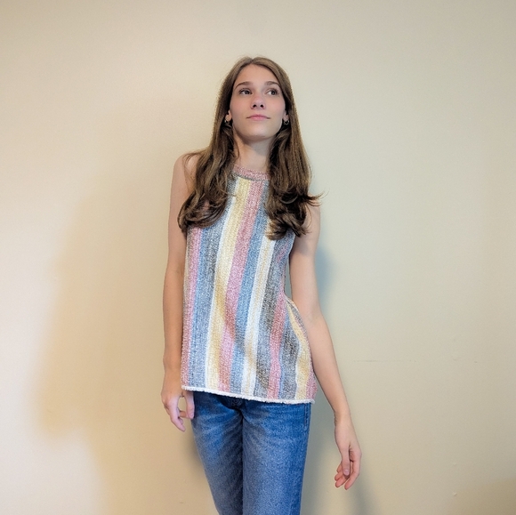 Anthropologie X W5 Striped Knit Tank - Picture 1 of 7